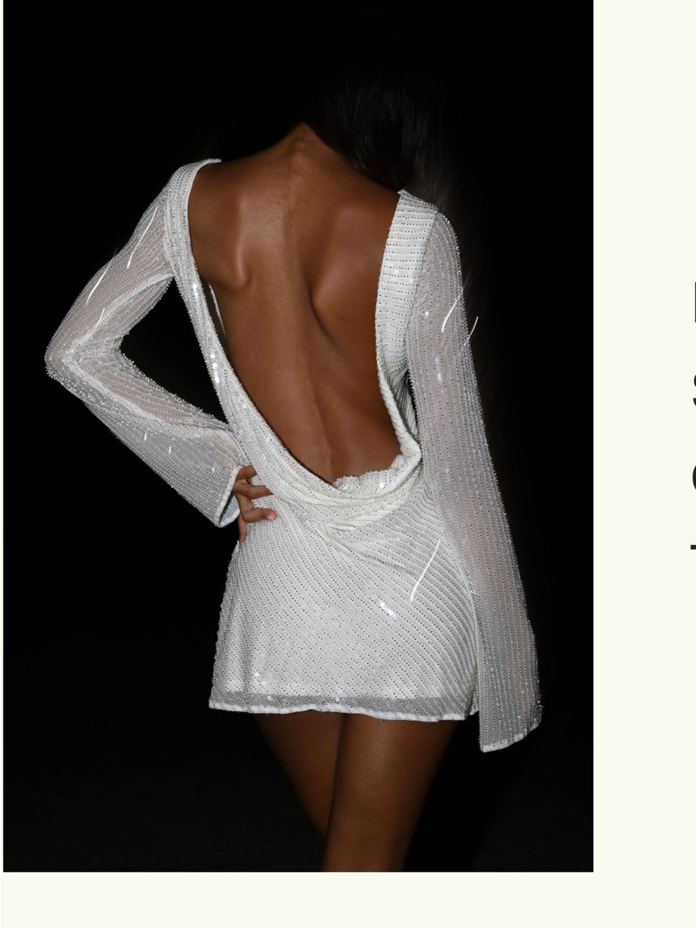 Meshki-Nala Sequin Mini Dress